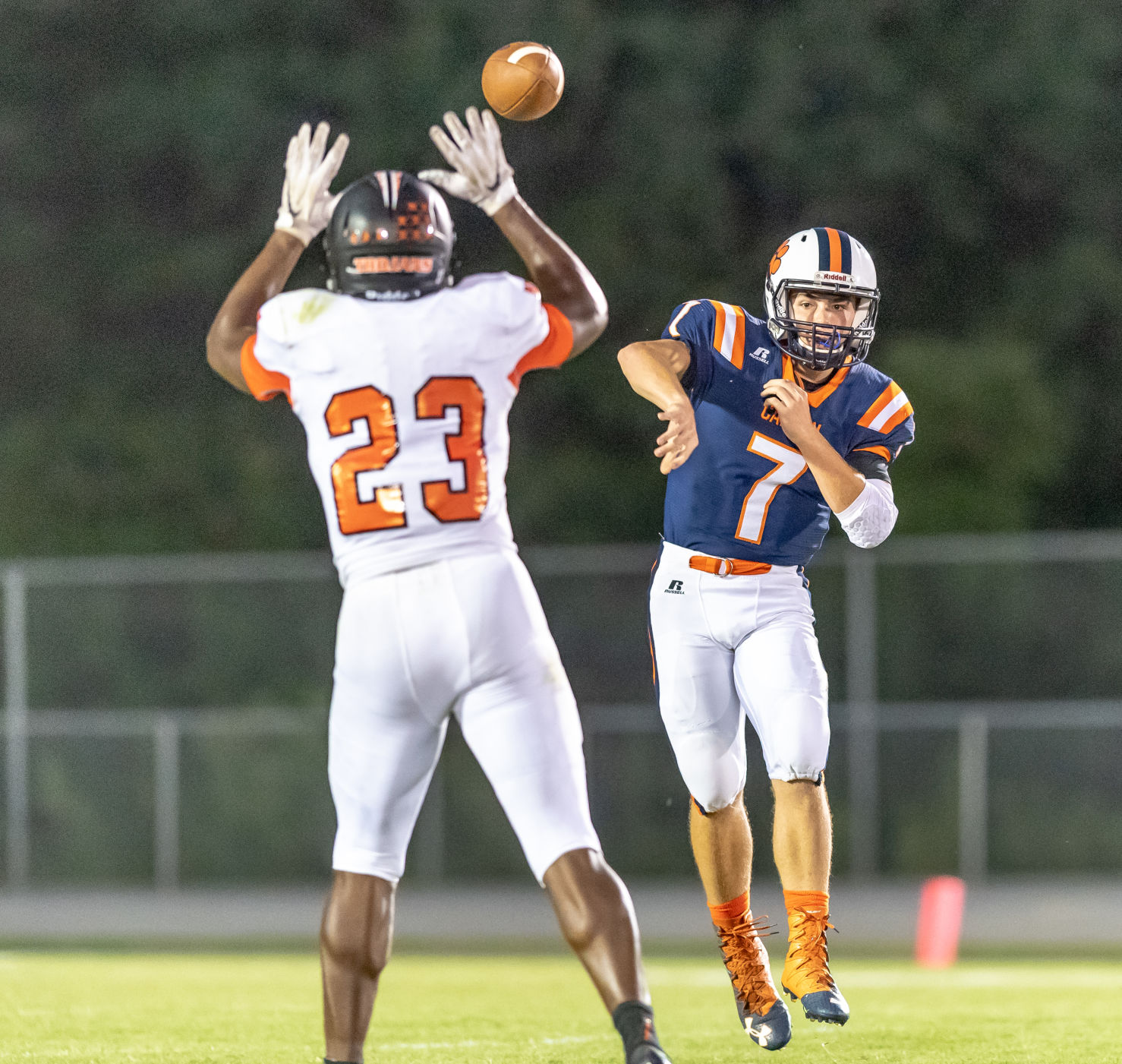 North Carolina High School football action Friday night